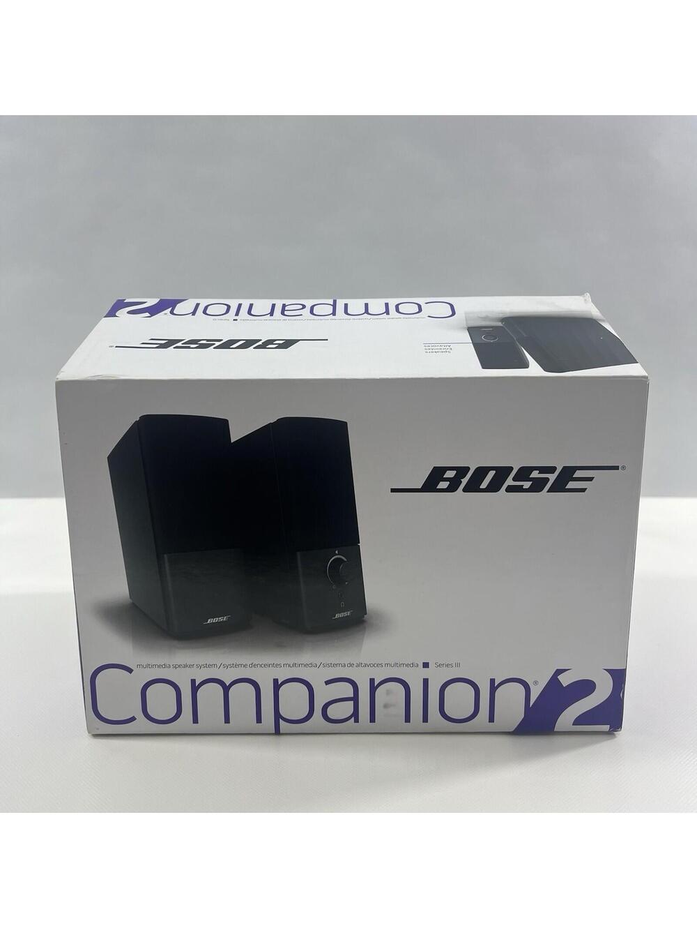 Bose Companion 2 Series III Multimedia Speaker System 354495-1100 New